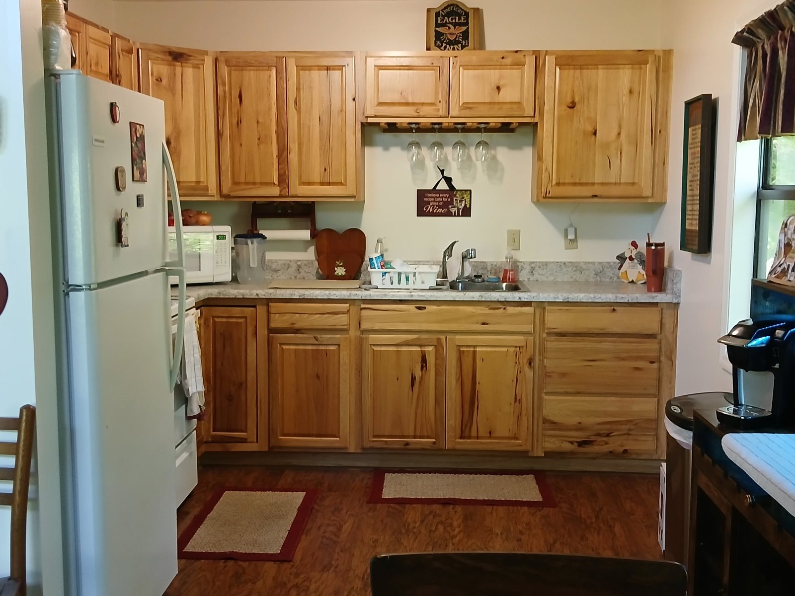 Hickory kitchen